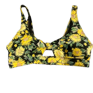 Old Navy Sunflower Print Swimsuit Bikini Top